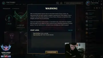 warning
