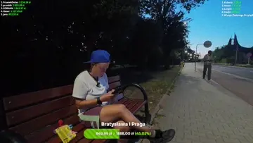 Wybekała się na ludzia xD