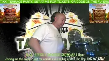 tiki terrace party promo