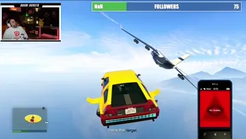 derribando un avion