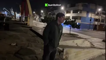 indigente es acosado