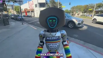 Spending the Day with a Robot !TTS for $ | Clip