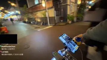 警備員に止められるウェイパー