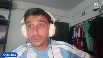 Gol de Argentina y SeBa mirando Bolivianas...