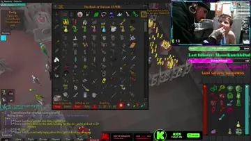 Felons kid'1 first tooth on stream