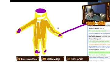 Skribbl.io Guess The Drawing. Hint: DBZ