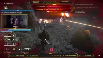 the bugged said''get in the ship''