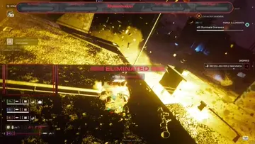 solid hit