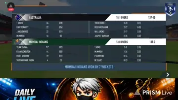 🔥Man of the match ( Tilak verma mi vs Australia )