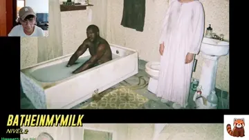 bañate en mi leche