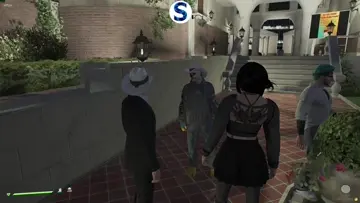 conversation outside the courthouse - context