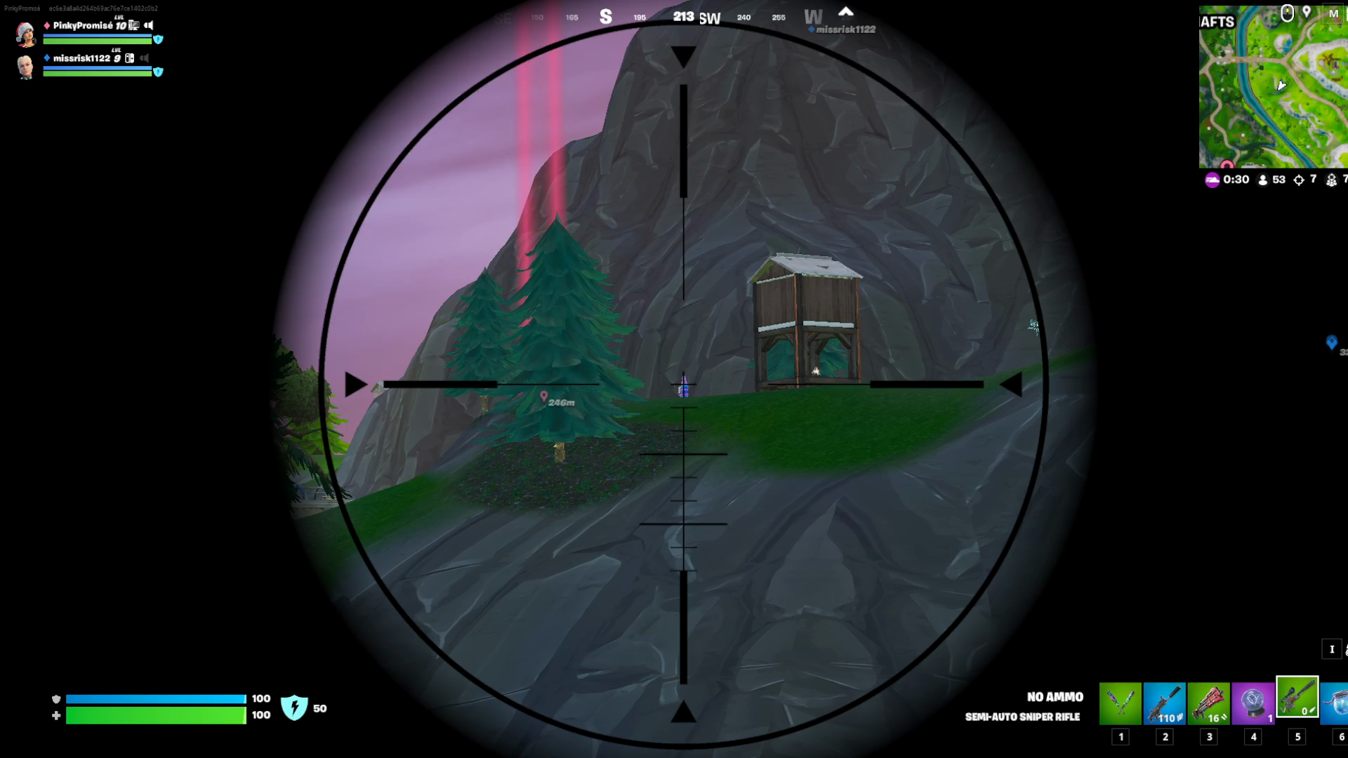 the bush