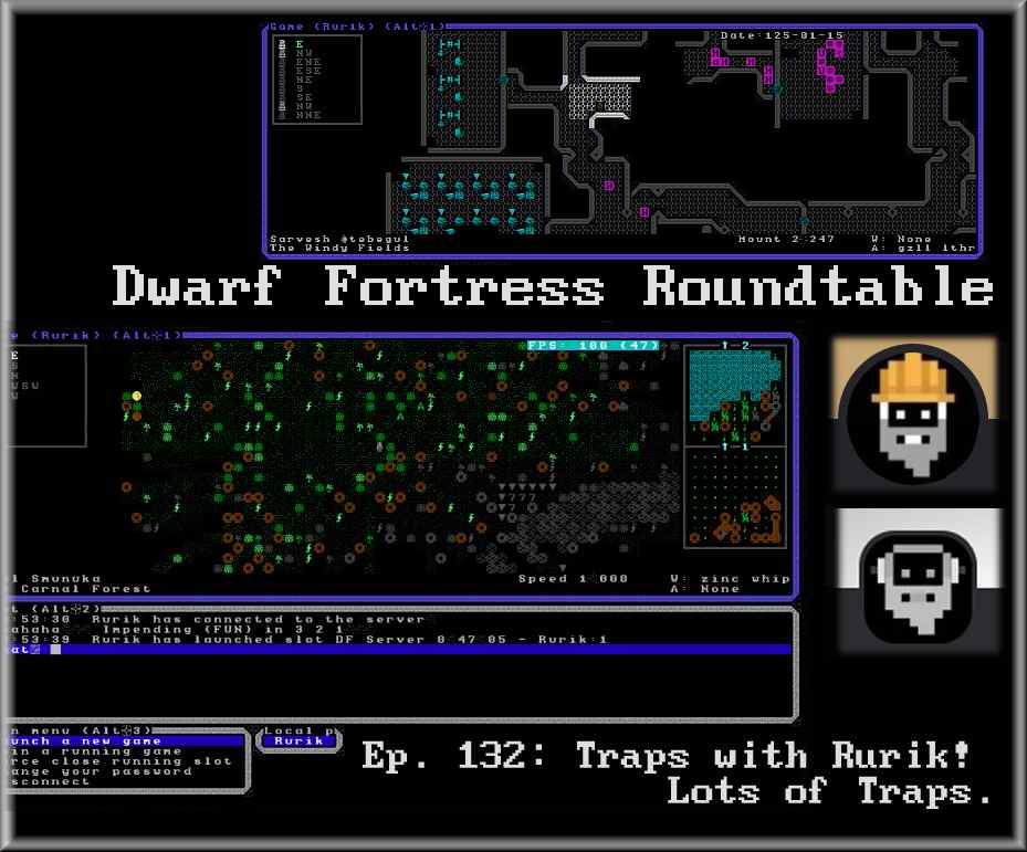 Ep. 132: Traps with Rurik! Lots of Traps.