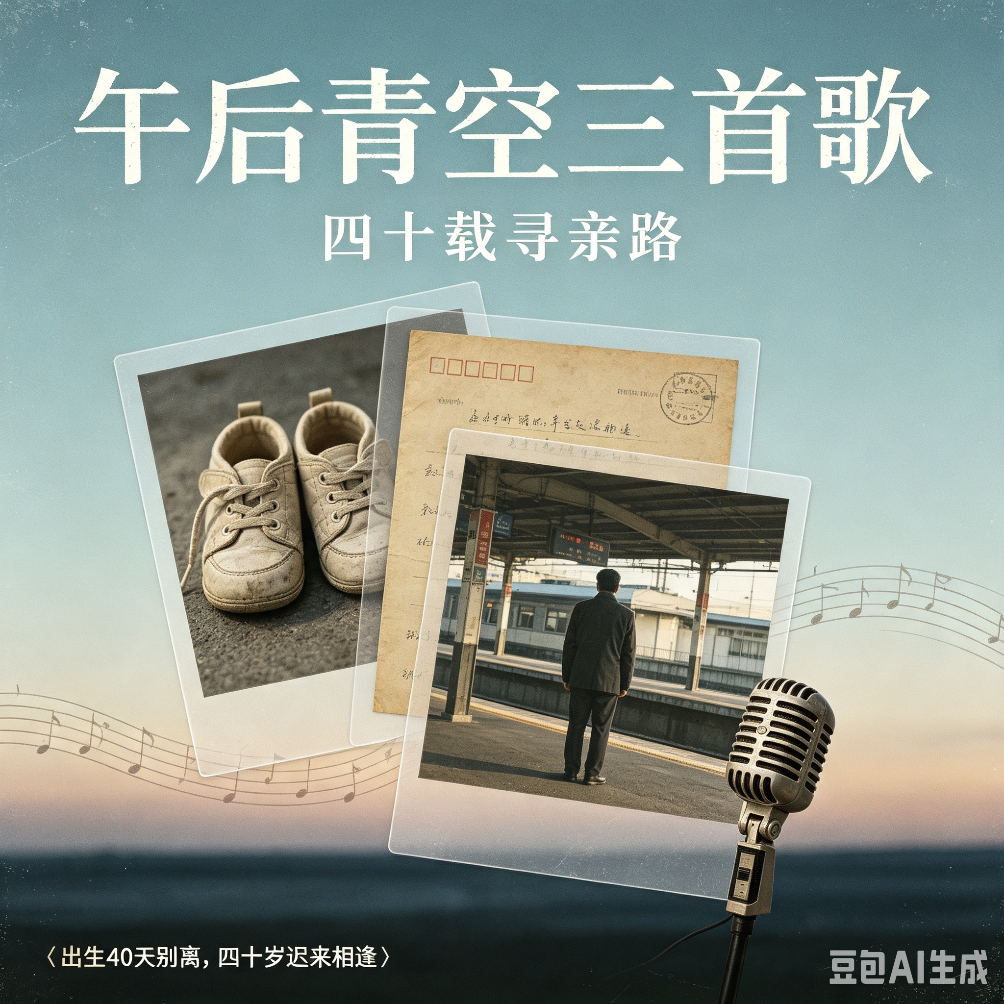 为你配的歌系列 | 四十载寻亲路，三首歌半生浮沉（vol064）