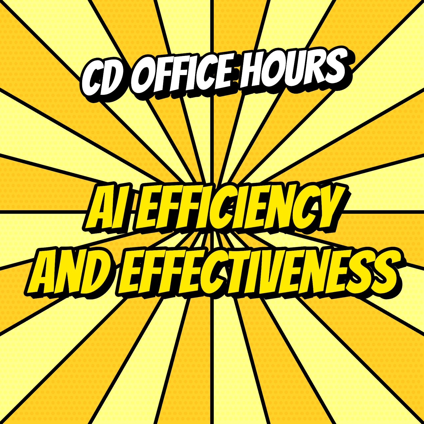 CD Office Hours Ep.8: AI efficiency and effectiveness