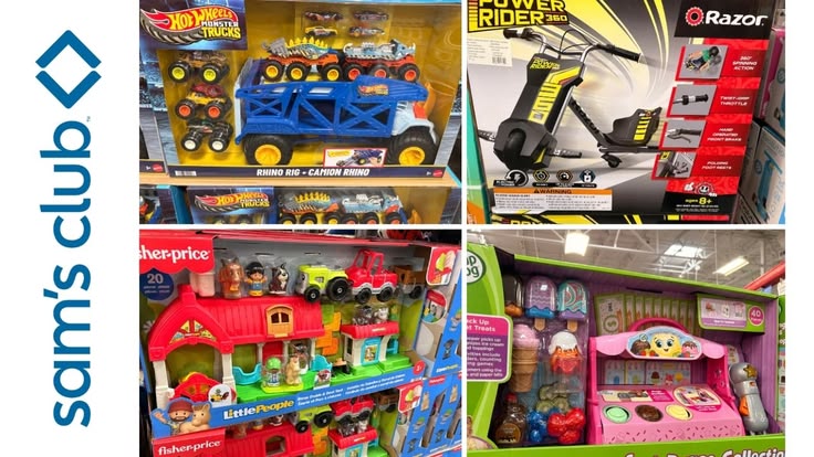 Sam’s Club has set out a lot of their holiday toys early!!  