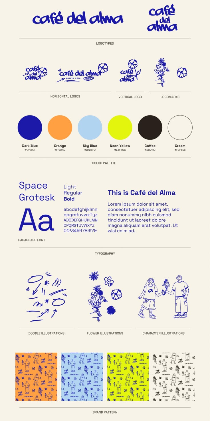 Brand Identity Design Layout, Brand Guidelines Design, Em De