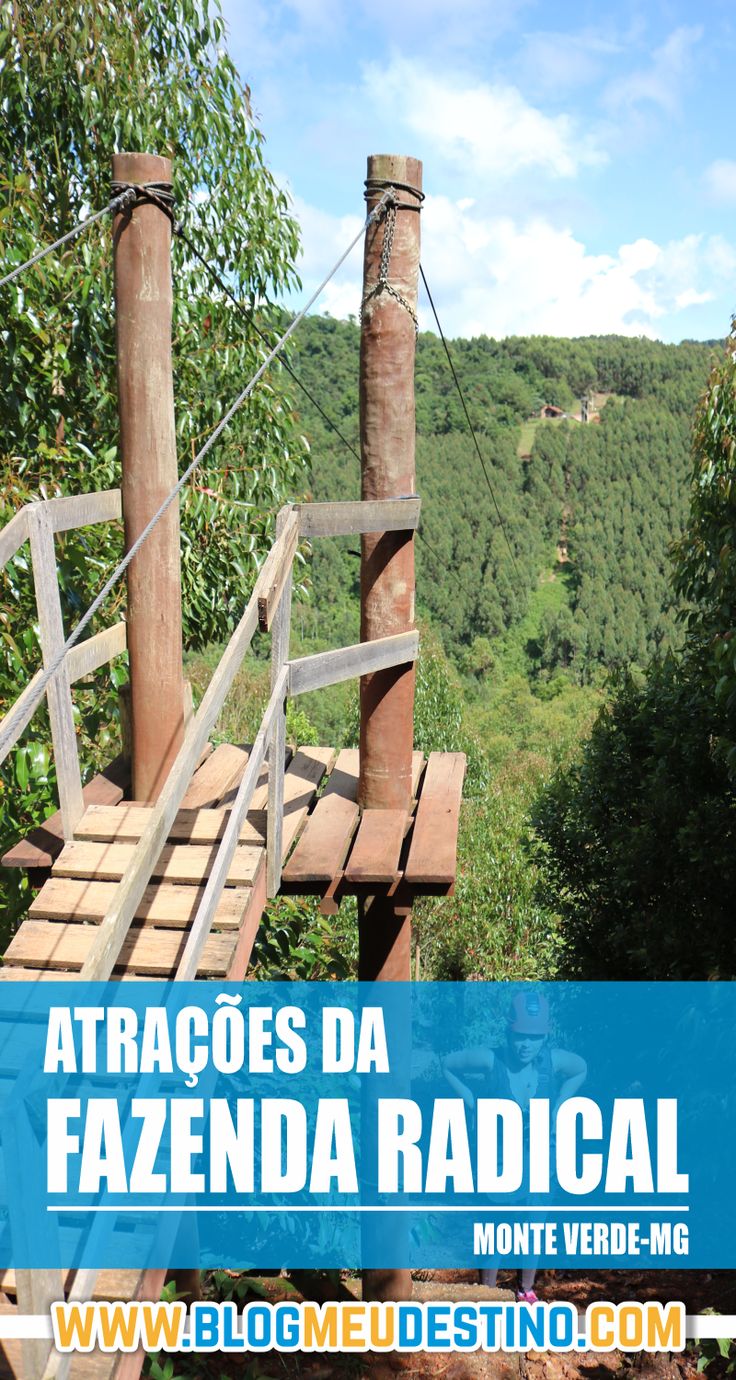 A Fazenda Radical em Monte Verde possui várias atividades de
