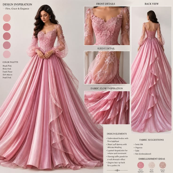 Step into the future of fashion with this AI-generated pink 