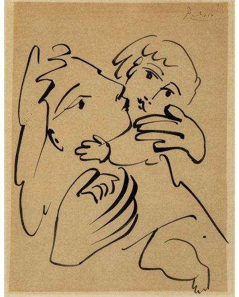 Mère et enfant by Pablo Picasso, circa 1951