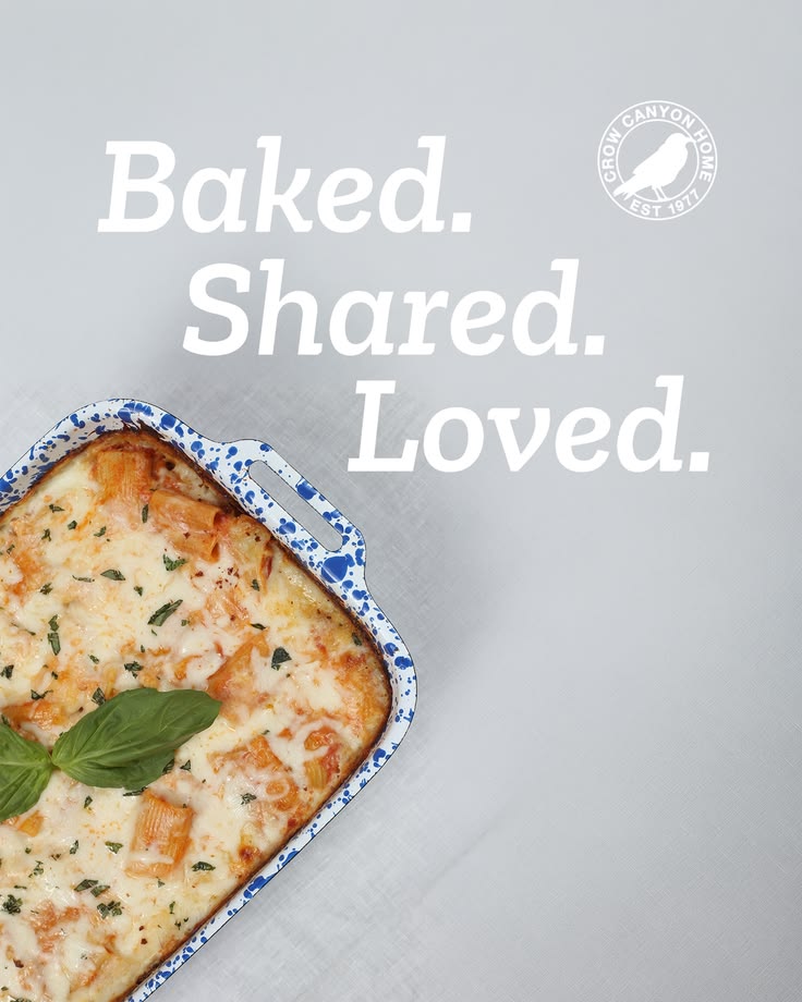 ✨ Baked. Shared. Loved. ✨ 

From baked rigatoni and family-f