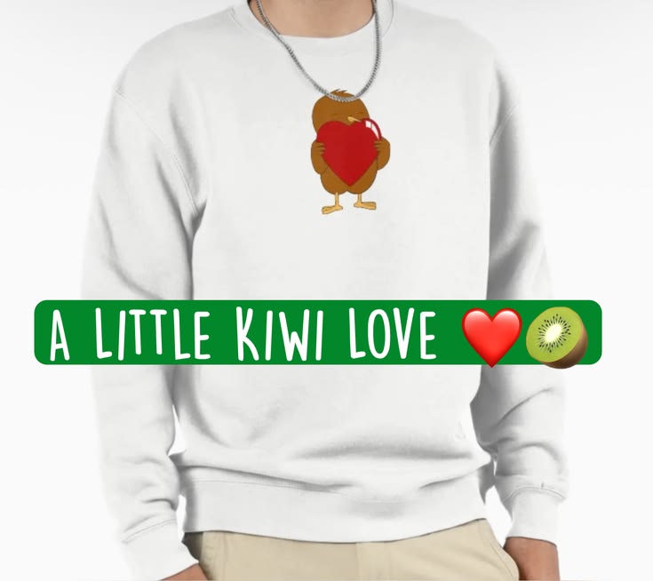 Spread a little kiwi love wherever you go! 🥝❤️ This adorable