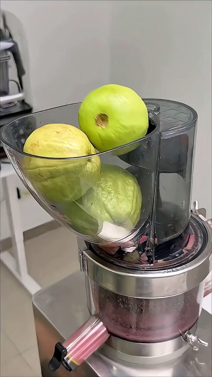 Love fresh homemade juice? 🍊🥕✨ This electric masticating jui