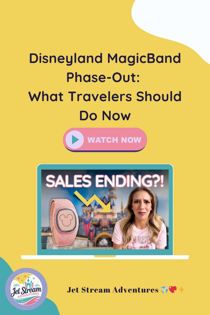 Disneyland is phasing out MagicBand+ sales in the resort, bu
