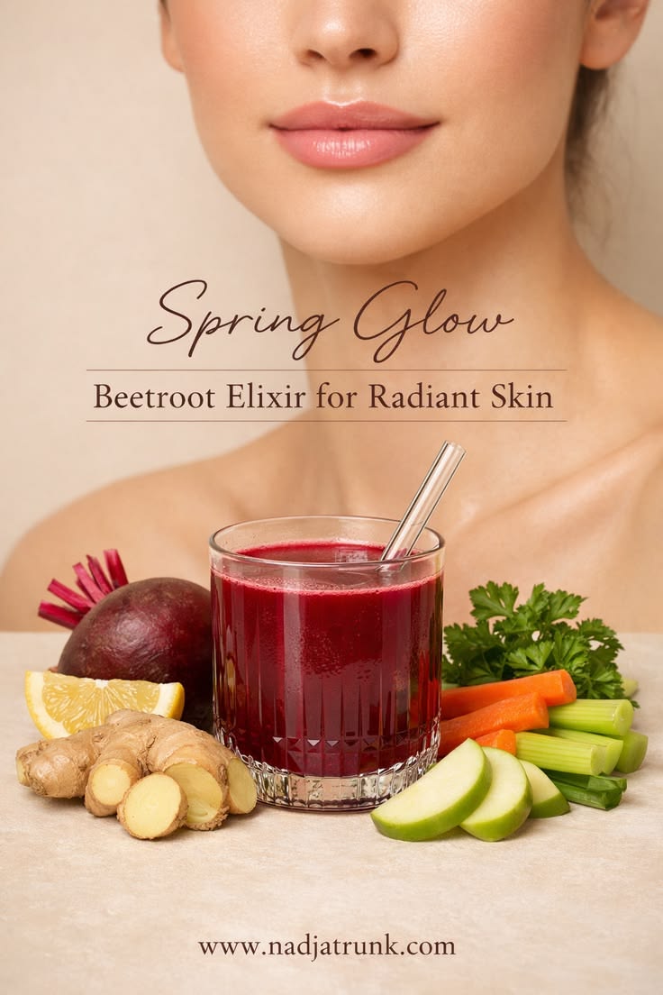 Spring Detox Juice for Glowing Skin ✨
A gentle, natural way 