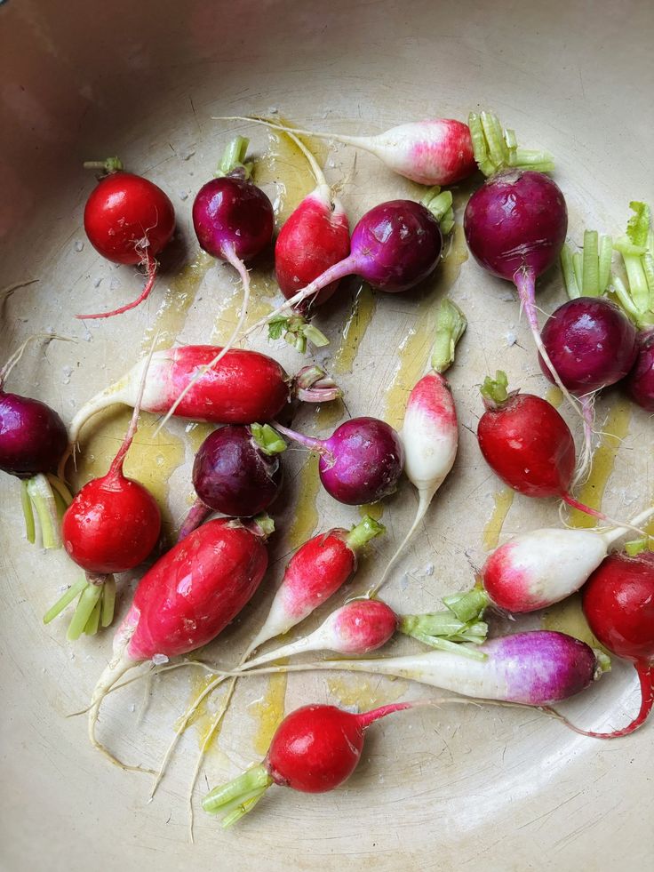 Roasted Radishes with Lemon Vinaigrette — Long Island CSA Fa