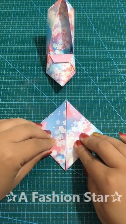 Origami Cute Shoes✰A Fashion Star✰#DIY