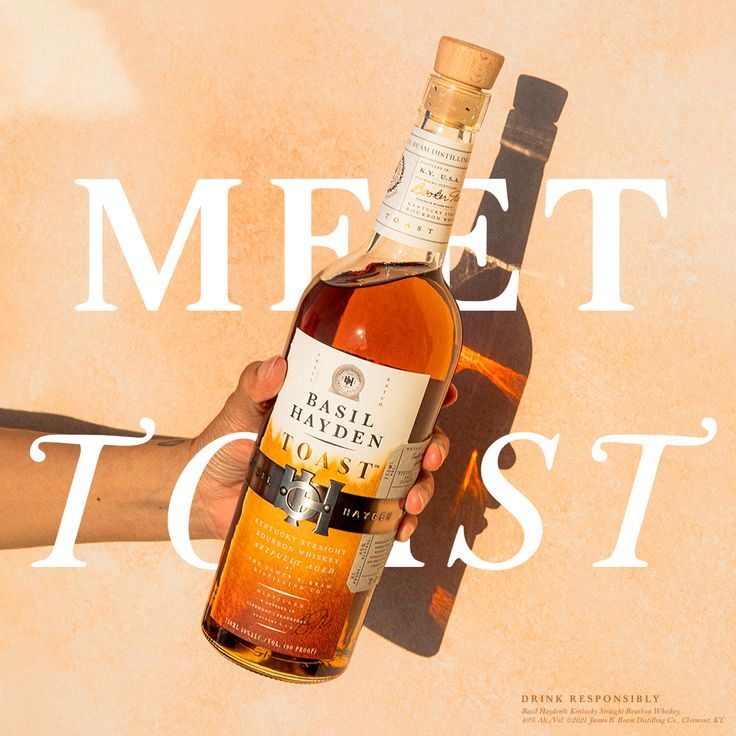 Introducing Toast, our newest bourbon in the Basil Hayden fa