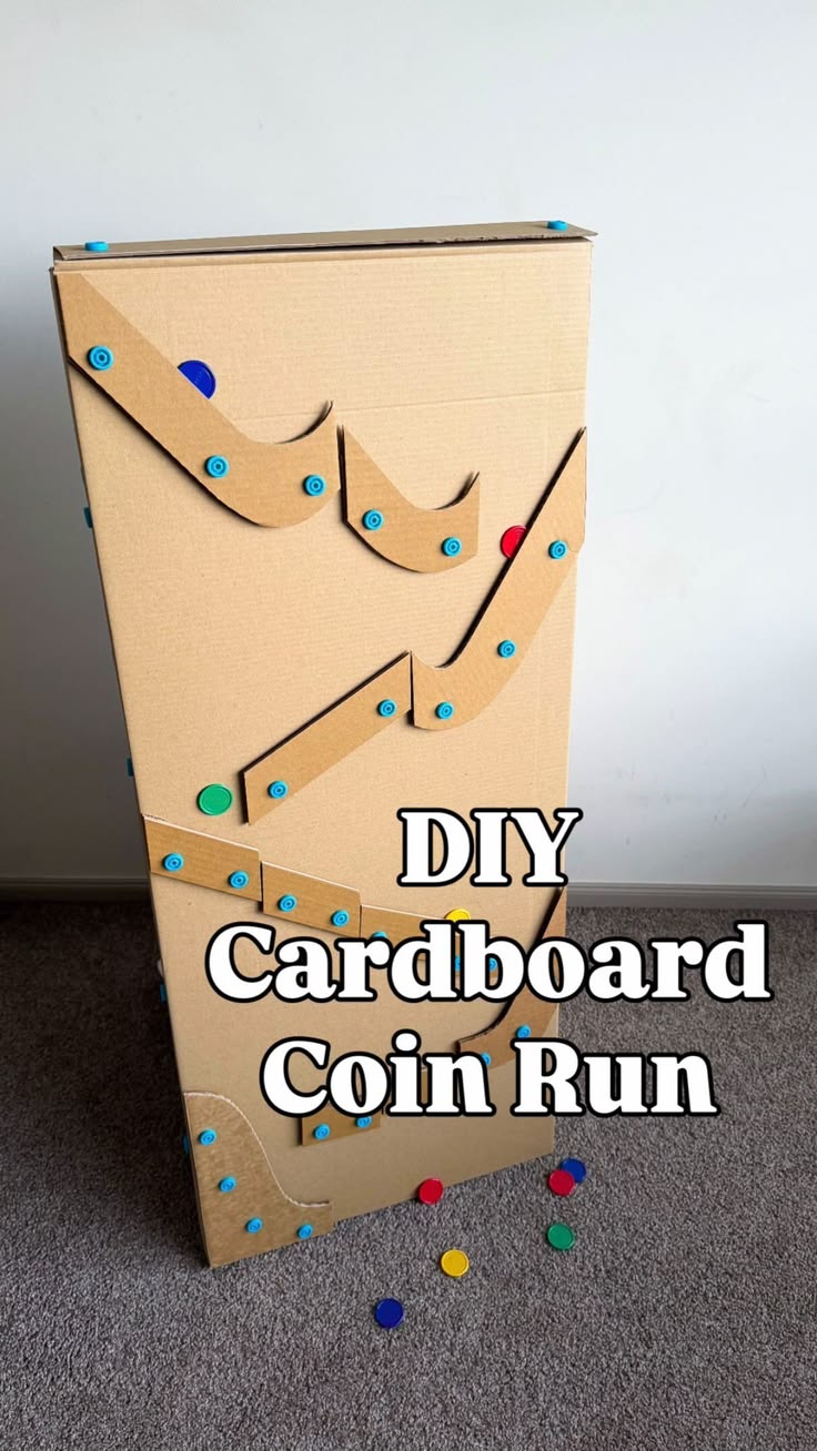 One cardboard ball run was never going to be enough!

We gav