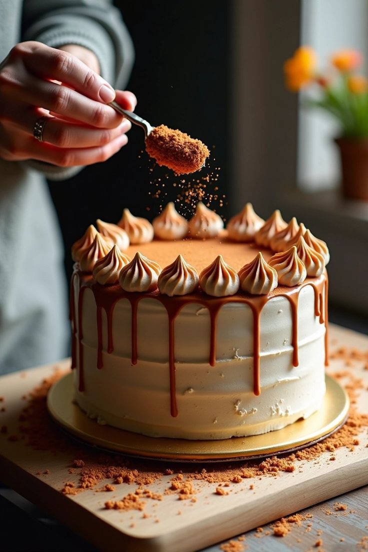 Indulge in this decadent chocolate cake, perfect for any cel