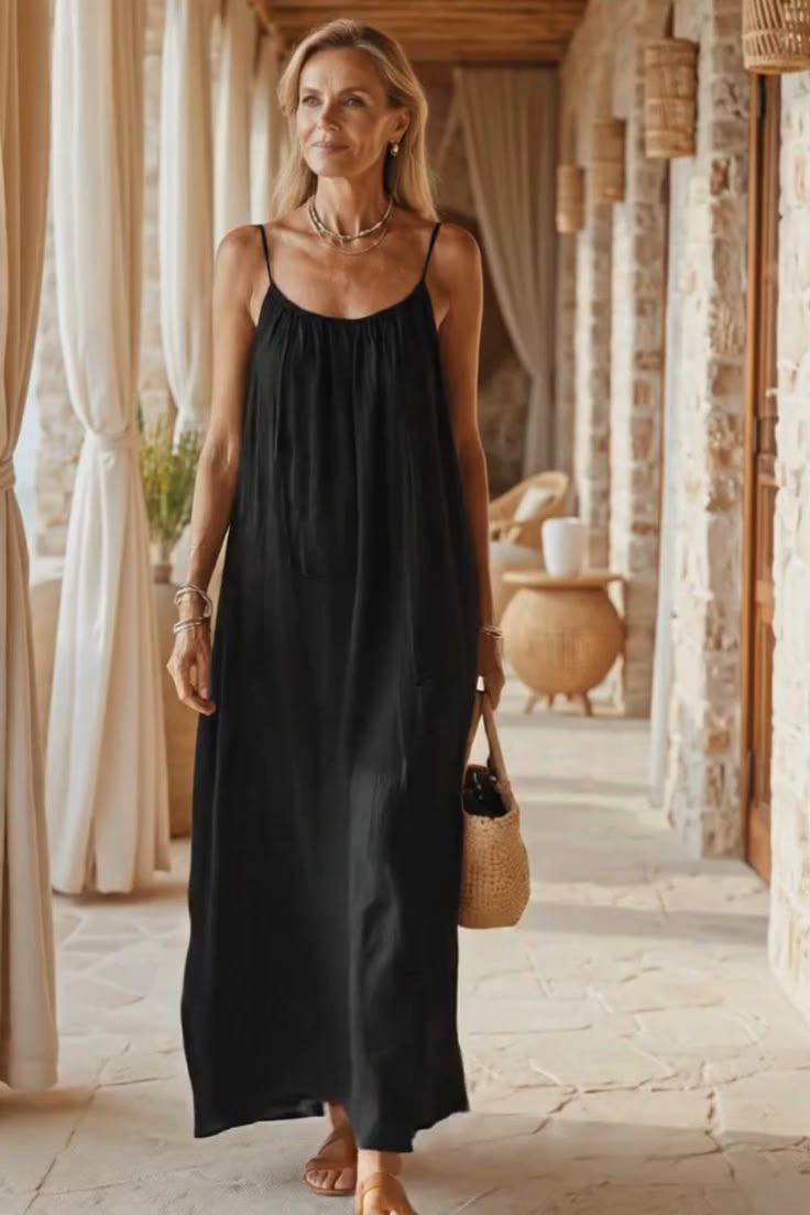 Segunda™ combina una silueta maxi fluida, un diseño minimali
