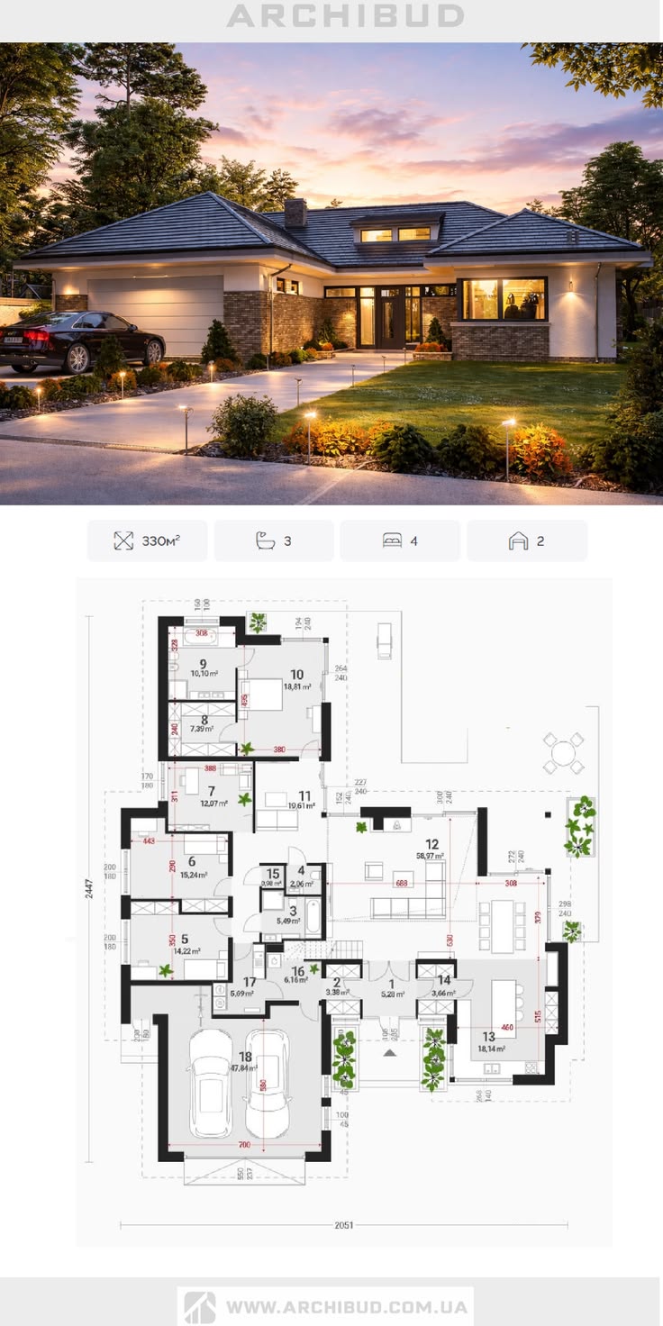 Project Emerald | Смарагдовий

A spacious single-story villa