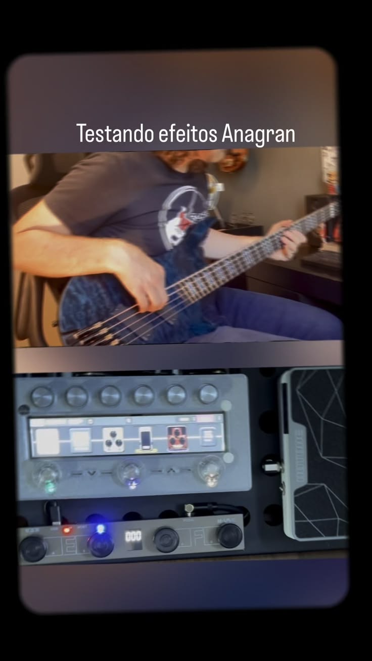 🔥testando efeitos Anagran 🔥
#lagrecas #bassplayer #bassguita