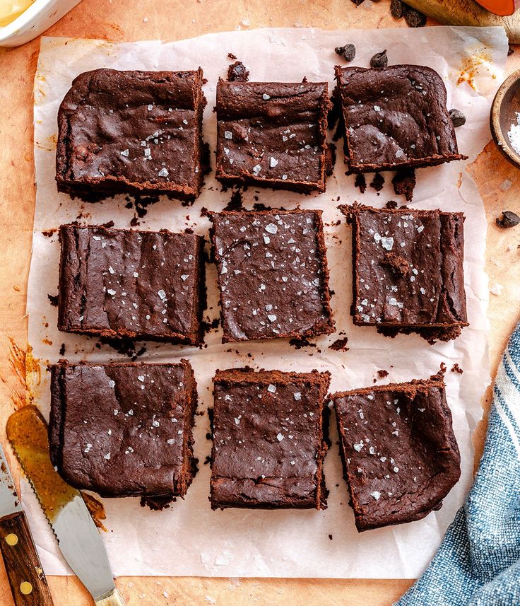 Fudgy Vegan Sweet Potato Brownies (No Flour!)