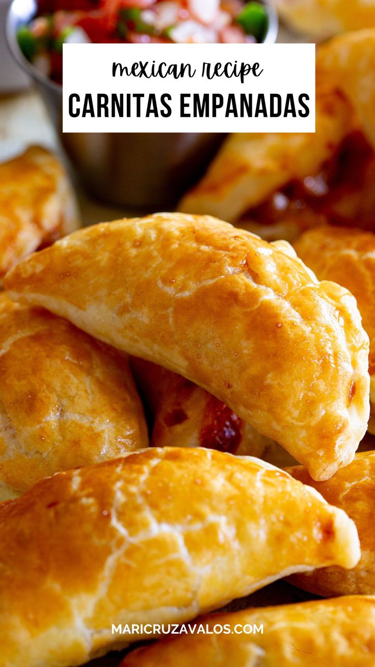 Flaky, golden carnitas empanadas are little pockets of happi