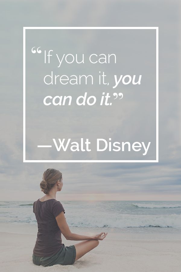 Walt Disney followed his dreams and went on to create some o