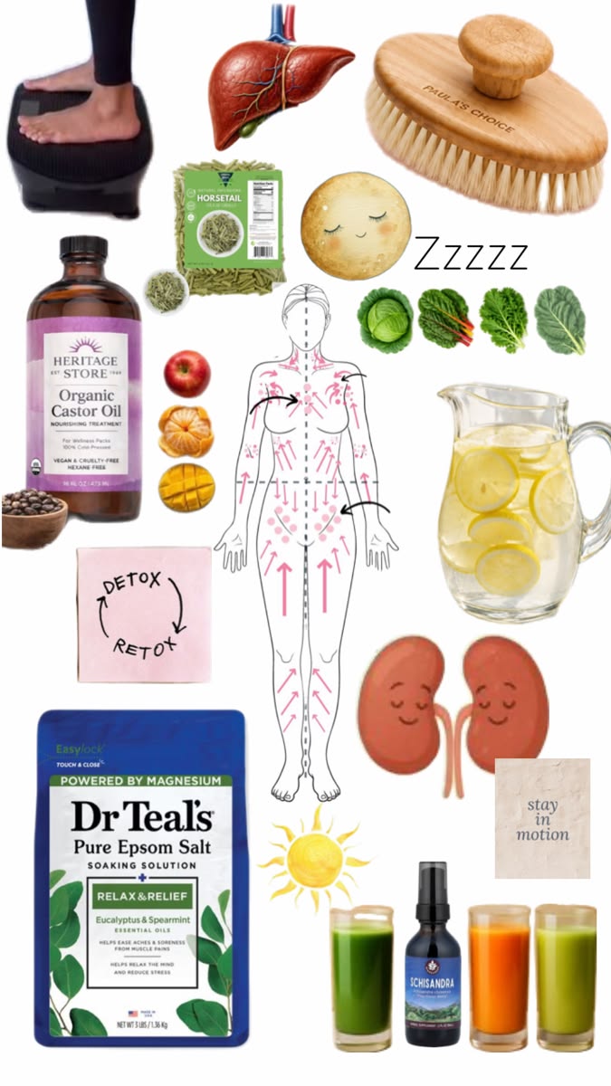 Our bodies were given a liver and kidney to detox naturally.