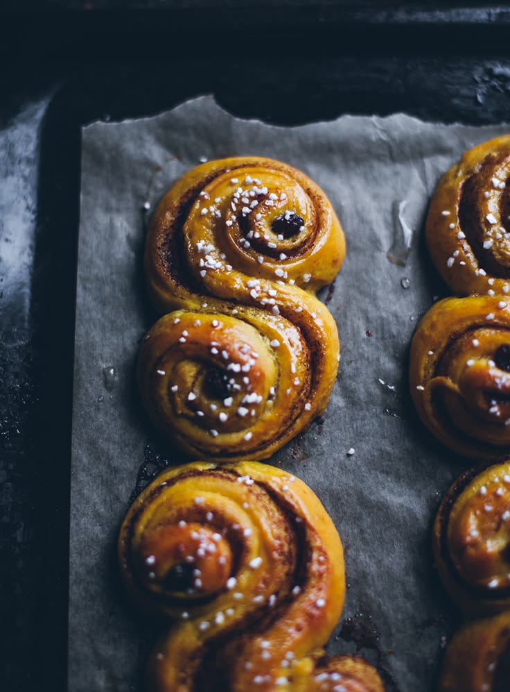 Swedish Cinnamon Bun Lussekatter Recipe