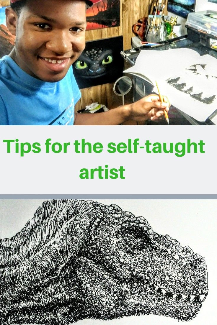 ( How I became a self-taught artist ) Learn the story on how