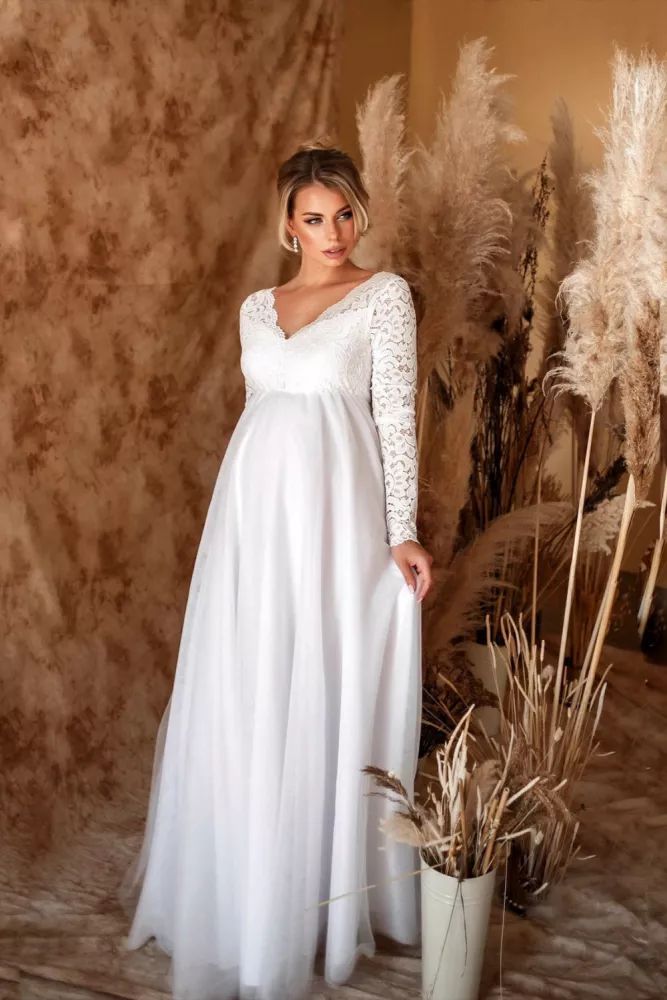 Baby Shower Dress for Women Pregnant Woman Maternity Gown Pr
