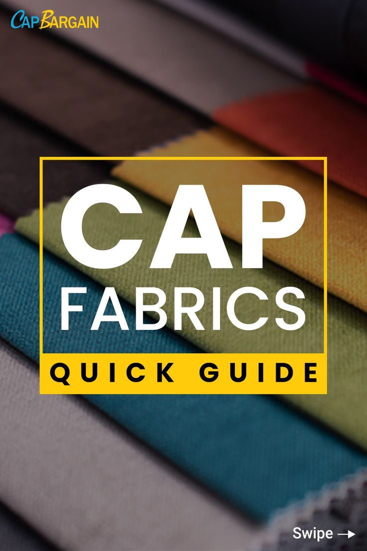 Cotton cap or a polyester one? Or maybe something else? Know