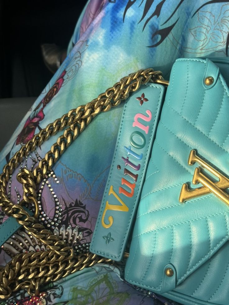rainbow and blue louis vuitton xx