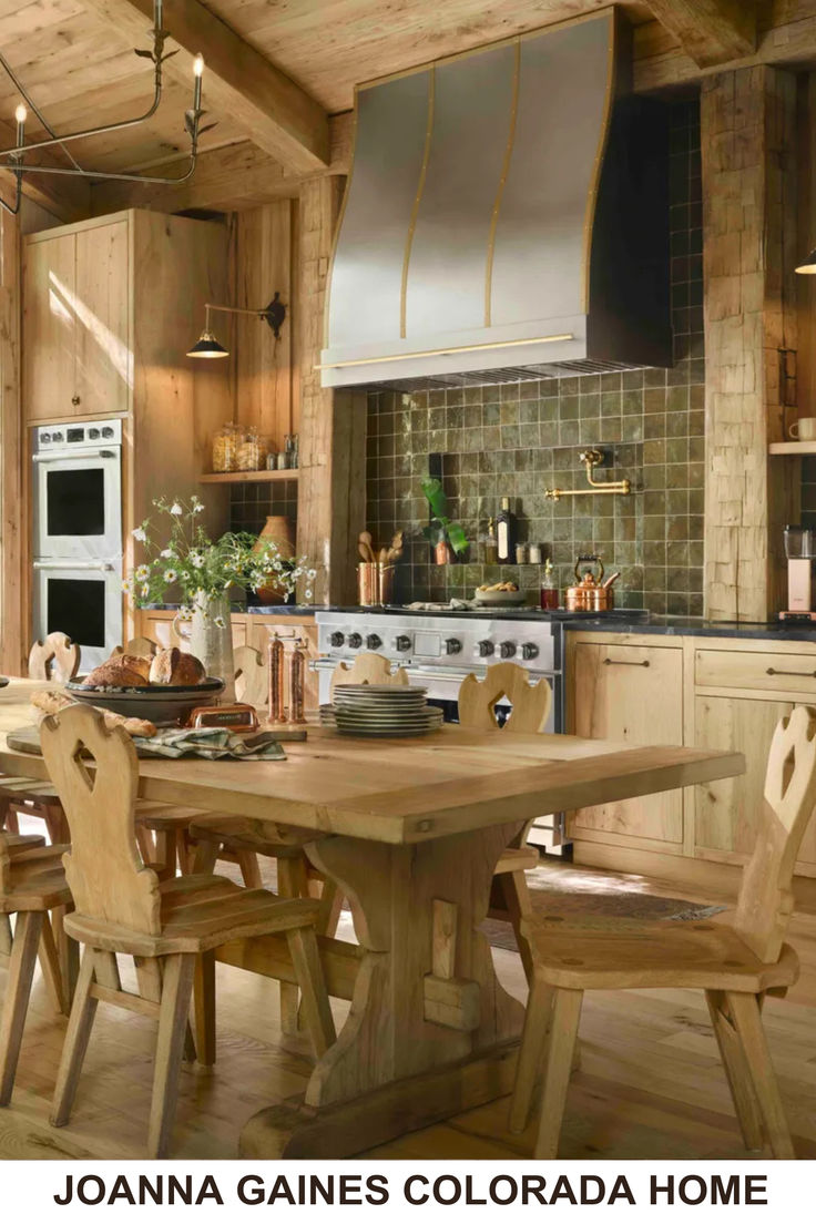Chip & Joanna Gaines Colorado Mountain Home: The original ki