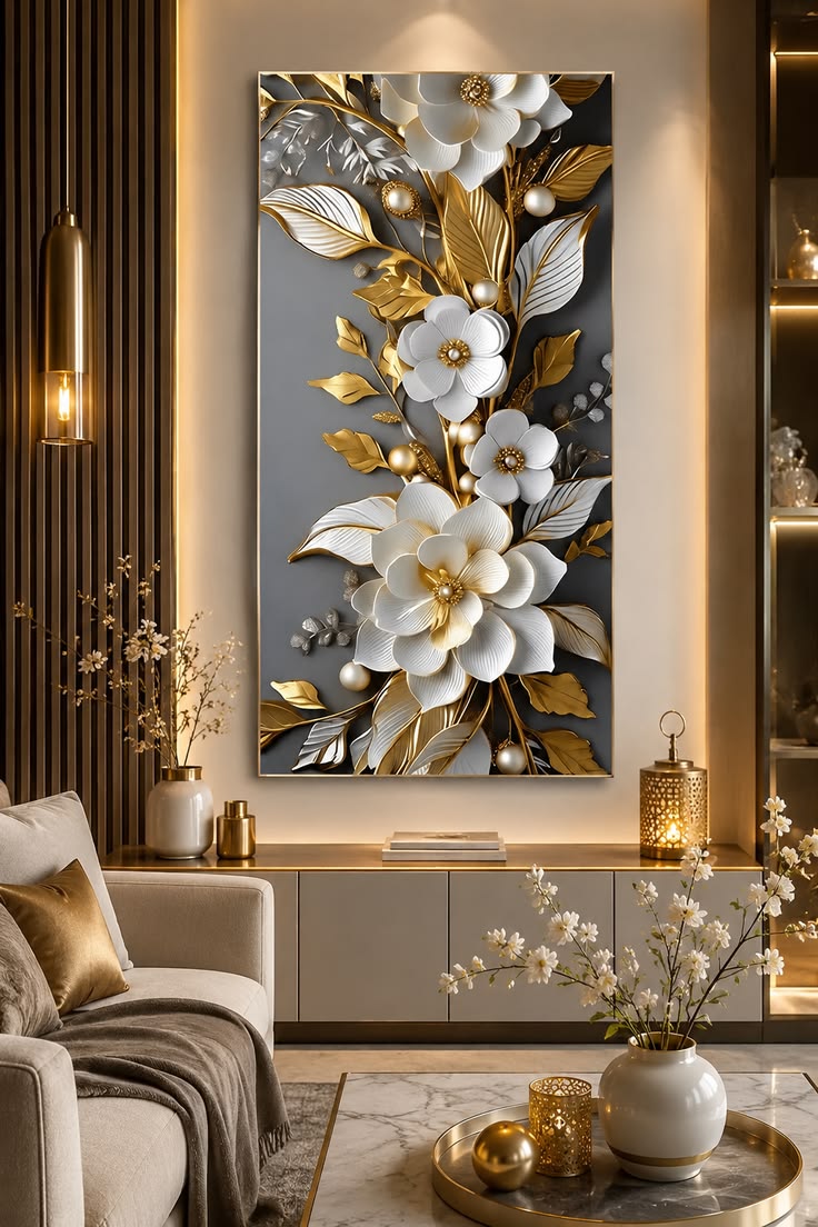 Elevate your home with this stunning modern luxury floral ca