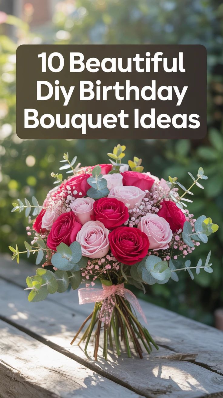 Discover the joy of crafting your own vibrant floral arrange
