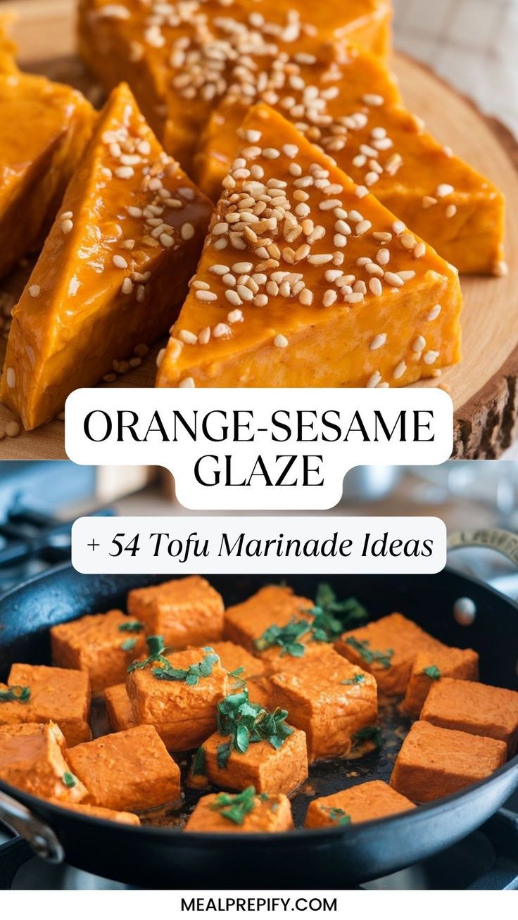 The orange-sesame glaze adds sweet citrus flavor that pops. 